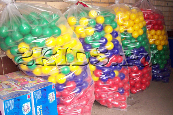 Пластиковые шарики для сухих бассейнов