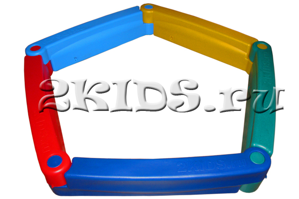Пластиковая детская песочница 2KIDS M из 5ти элементов